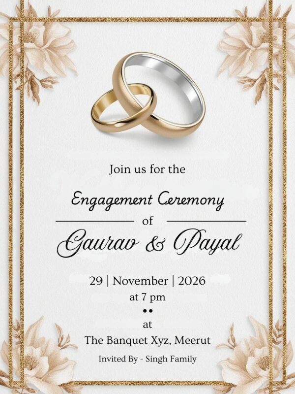 Engagement Invitation