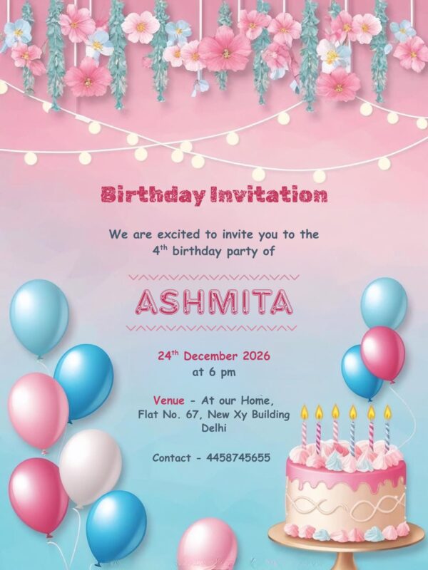 Birthday Invitation