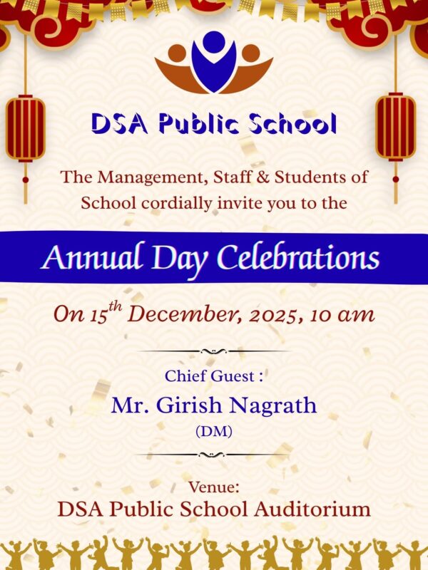 Beautiful Annual Day Function Invitation Online Download